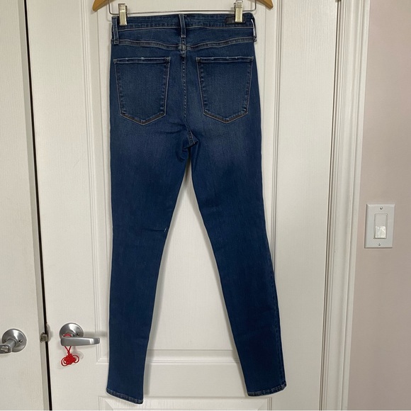 Abercrombie & Fitch Simone High Rise Super Skinny Distressed Jeans Size 4 - Picture 4 of 10